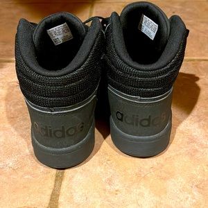 Girls basketball adidas shoes black